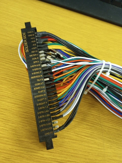 56 Pin Cable 56 PIN INTERFACE Cabinet Wiring Harness PCB Cable for Arcade JAMMA ...