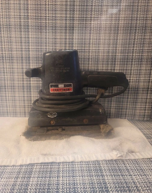 SEARS CRAFTSMAN DUAL Motor Orbital El Sander Model 315.11631 Black