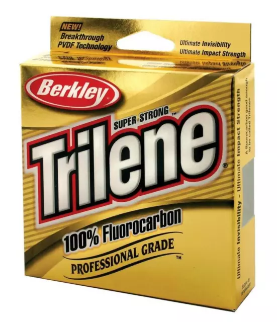 (0,09€/m) Berkley Trilene 100% Fluorocarbon Leader 150m 0,15mm-0,60mm 2