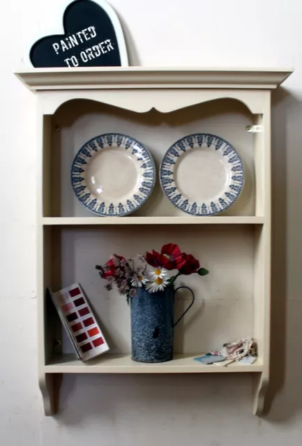 Bookshelf Shabby Chic Rustic Wall Shelving Unit