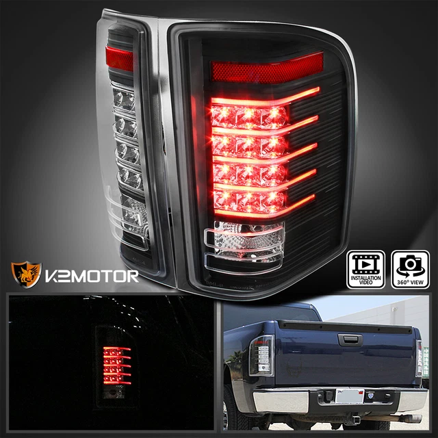 FOR 2003-2023 GMC Savana/Chevrolet Express 1500/2500/3500 Black Brake  Taillights $81.54 PicClick