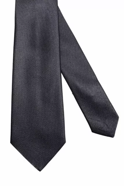 Valentino Dark Gray Men's 100% Silk Neck Tie