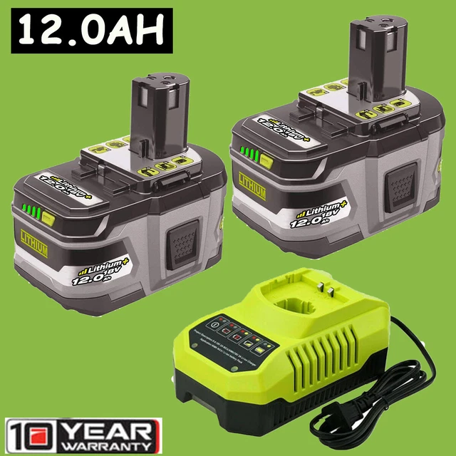 BATTERY / CHARGER For RYOBI P108 18V 18 Volt One Plus High Capacity