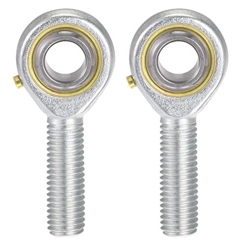 uxcell 2pcs POS12 Spherical Rod End Bearing 12mm Bore Self-Lubricated Joint B...