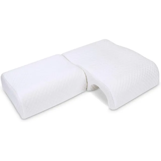 Memory Foam Pillow For Couples Adjustable Cuddle Pillow Anti Pressure Arm Pillow