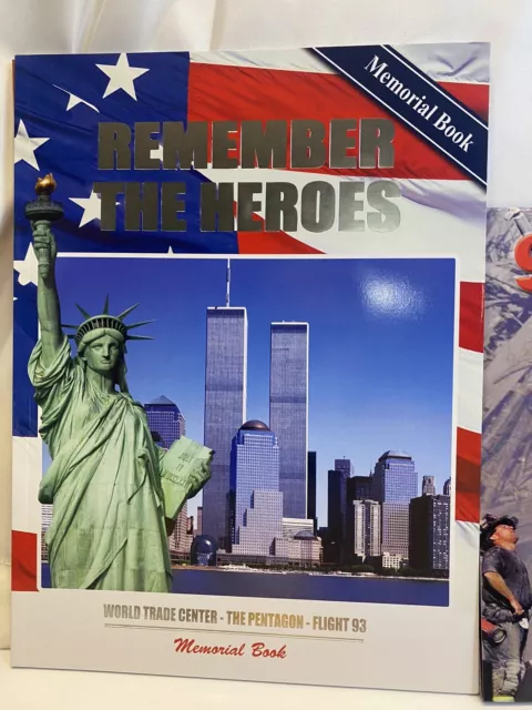 Remember the Heroes Memorial Book of Terror Attack World Trade Center 911 3 book