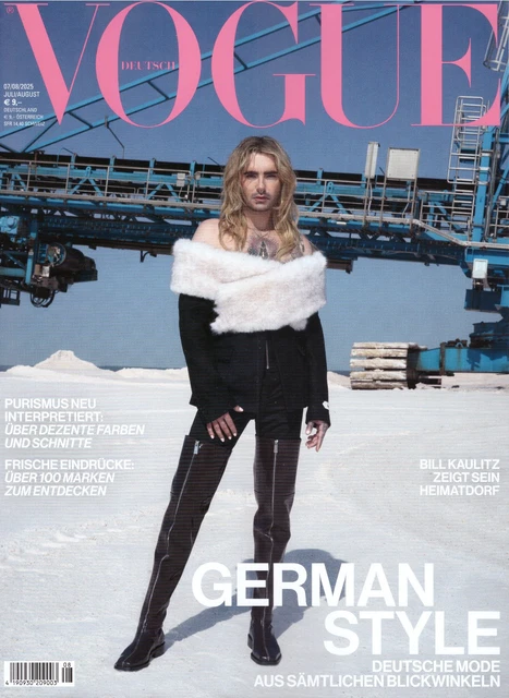 VOGUE GERMANY MAGAZINE July August 2025 Bill Kaulitz / Tokio