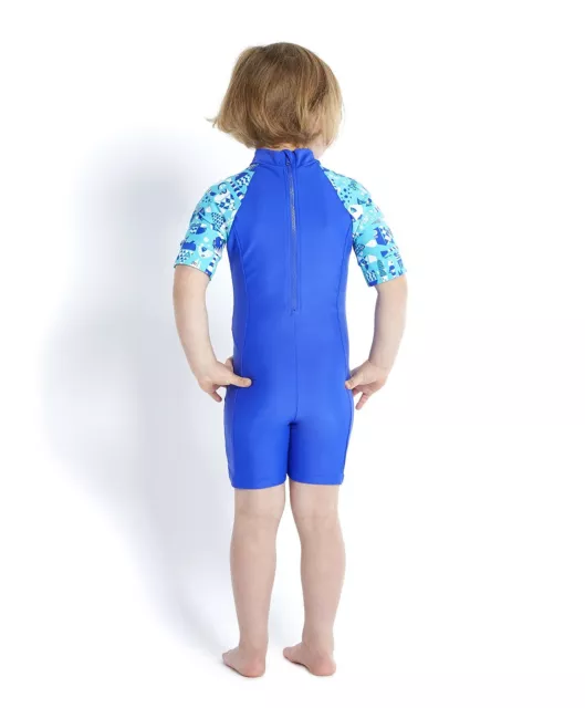 Speedo costume da bagno bambina costume da nuoto, Deep Peri/blu, 92 cm 3