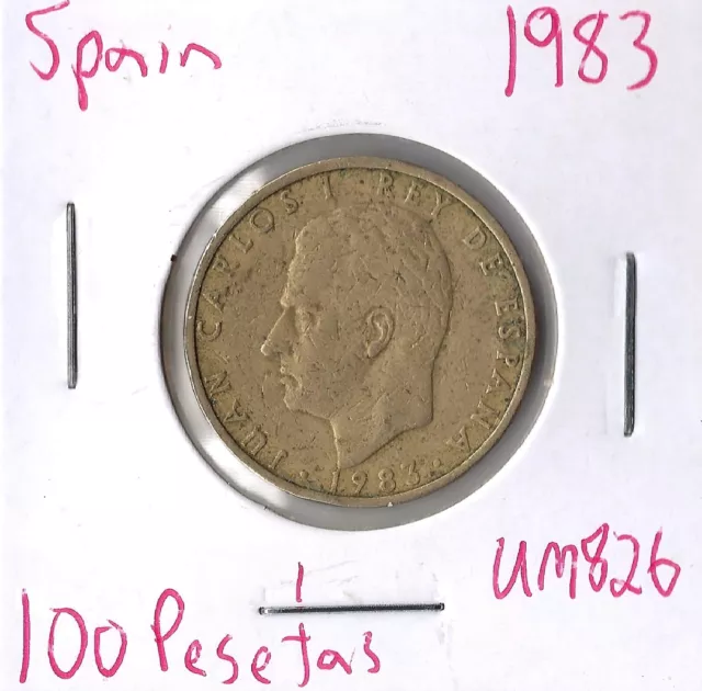 Coin Spain 100 Pesetas 1983 KM826
