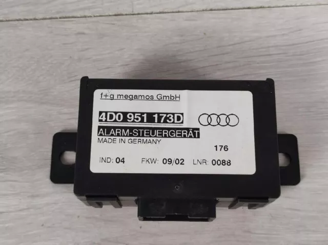 Steuergerät Diebstahlsicherung Alarmanlage 4D0951173 Audi A6 Avant 2.5 TDI 4B