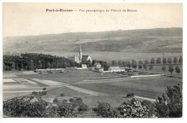 PORT A BINSON - Marne - CPA 51 - le Prieuré de Binson 8