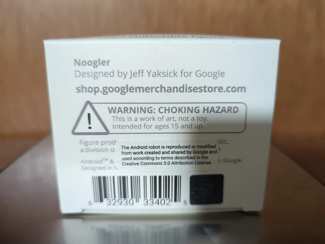 Noogler 2019 Android Mini Collectible Google Edition Figure - Minor creasing 3