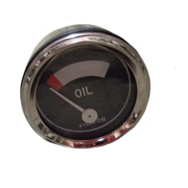 41934DB Oil Pressure Gauge w/out Studs Fits Case IH A AV B BN F12 F14 F20 F30 H