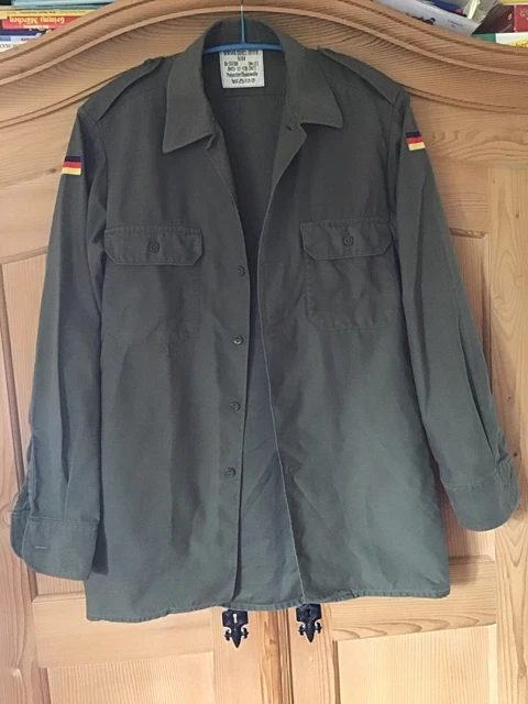 MilitärHemd, Bundeswehr Hemd, Gr. 37/38, Nr. 2, Sehr Guter Zustand, Military