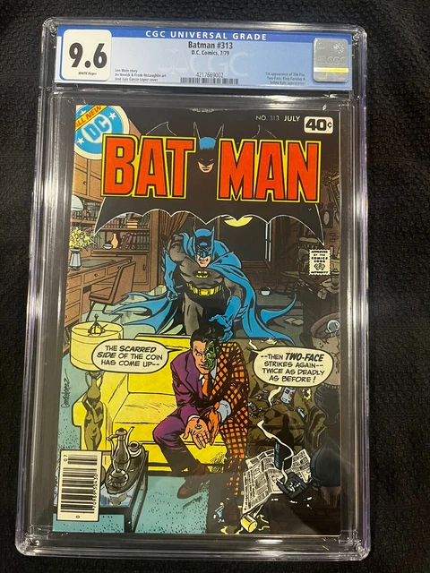 Batman #313 Cgc 9.6 White Pages // 1St Appearance Tim Fox Dc Comics 1979