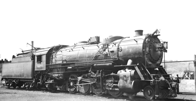 2J549 NEG/RP 1936 CMStP&P MILWAUKEE RAILROAD 282 LOCO #8603 ST PAUL