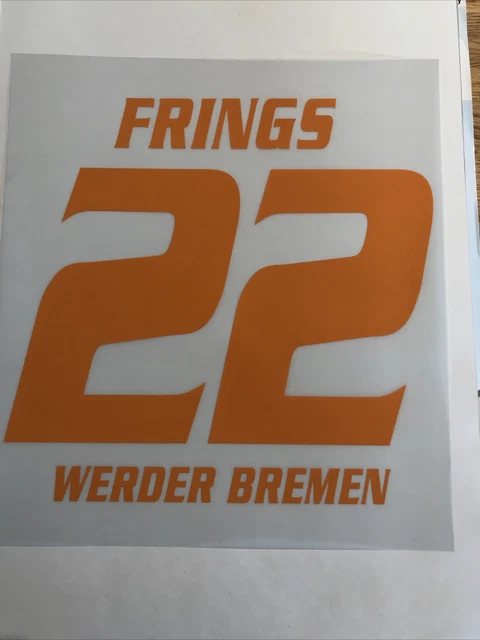 Werder Bremen Aufdruck 22 Frings Für Kinder Trikots