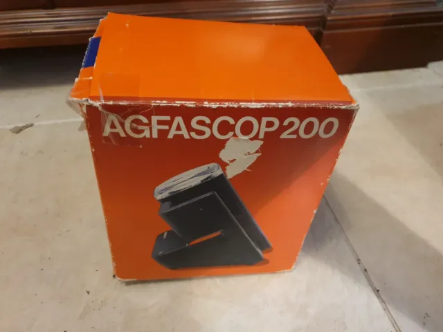 AGFA AGFASCOP 200 MAINS OPERATED STACABLE SLIDE VIEWER in good condition