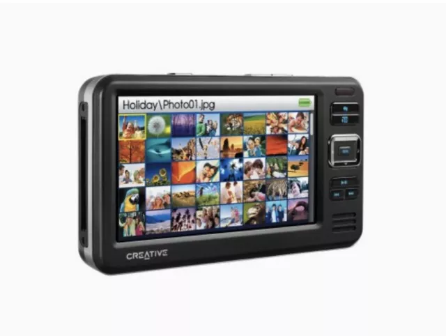 Creative ZEN Vision 30GB Video/FM/MP3/CF l Media Player PMC-HD0004 W