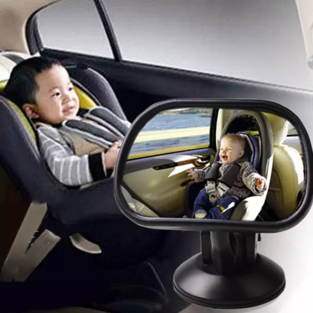 Baby Car Backseat Espejo Vista trasera hacia el asiento trasero de