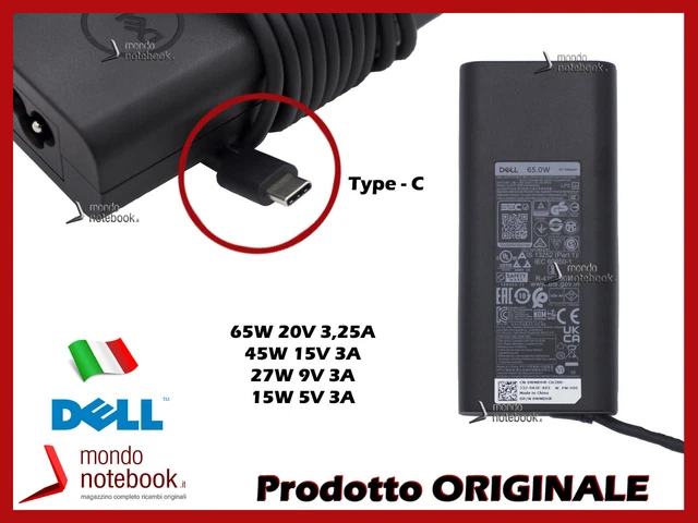 UNITÉ ALIMENTATION ORIGINAL DELL 65W Type-C pour Venue 8 Pro 5855, 10 5056 EUR 55,31 - PicClick FR UNITÉ ALIMENTATION ORIGINAL DELL 65W Type-C pour Venue 8 Pro 5855, 10 5056 EUR 55,31 - PicClick FR
