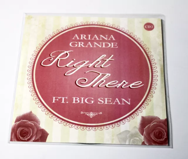 ARIANA GRANDE "Right There" RARE PROMO CD w/ 7th HEAVEN REMIXES ©2007 Big Sean