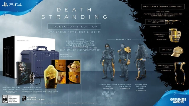 Fourreau Personnalisé Pour Death Stranding 2 Sur PS5 - Neuf, Scellé