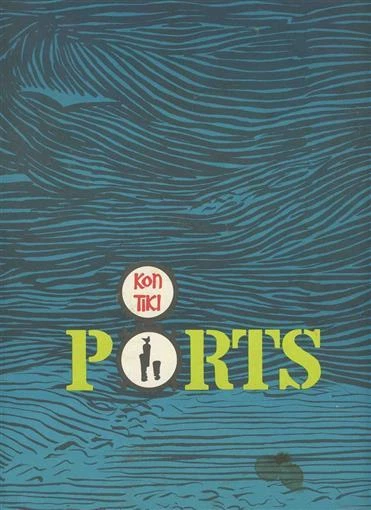 Kon Tiki Ports Menu Sheraton Chicago Hotel 1970's Singapore Saigon Macao Papeete