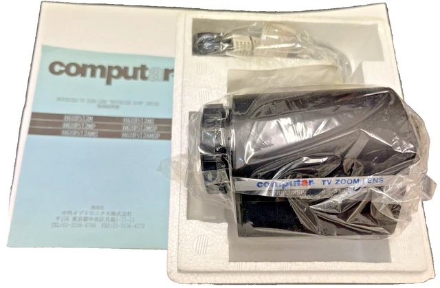 NEW COMPUTAR H6Z8512MSP 8.5-51mm 1:12 VARI-FOCAL MOTORIZED TV ZOOM SERIES LENS