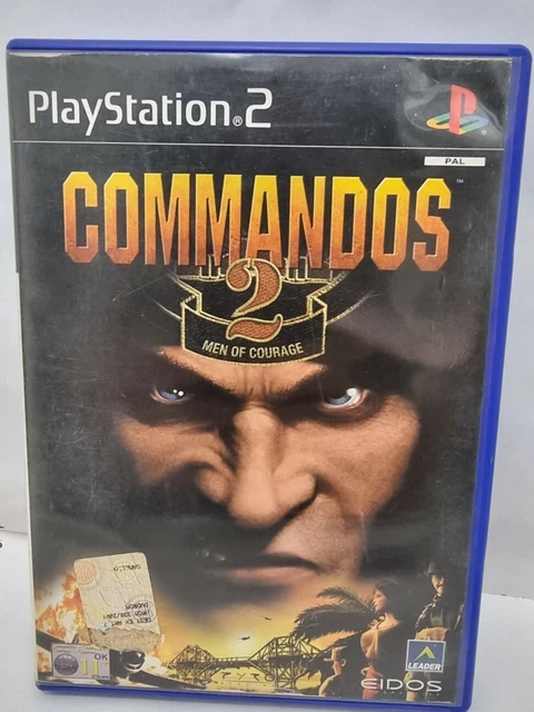 Commandos 2 Men of courage gioco per PlayStation 2 PS2 completo funzionante ita