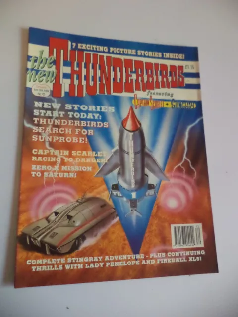 THE NEW THUNDERBIRDS Comic no 70 , 24 june 1994 OLD VINTAGE MAGAZINE