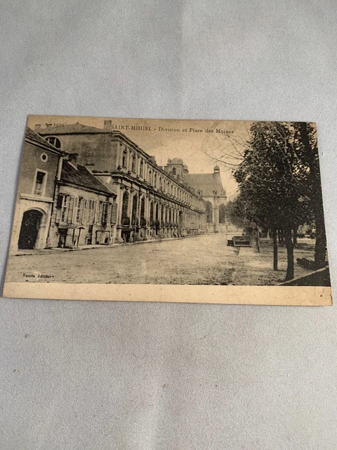 Vintage St Mihiel France Postcard Carte Postale CPA Division Et Place Des Moines
