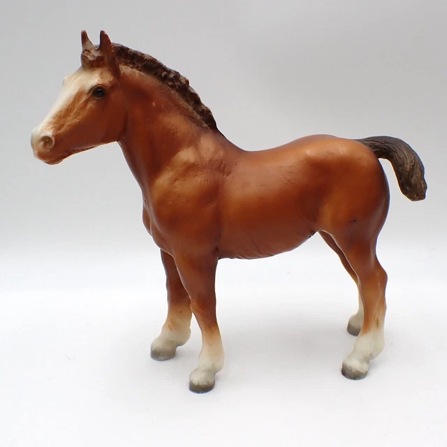 Breyer Clydesdale Foal Model Horse Chestnut Brown