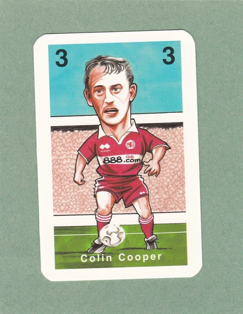 Colin Cooper Middlesbrough Fc Carling Cup Gewinner 2004 Karte #3