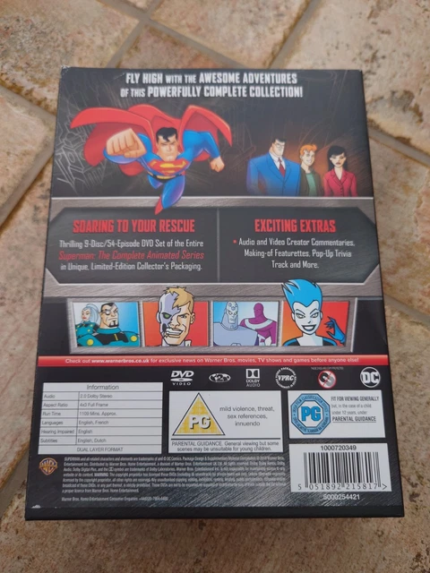 SUPERMAN: THE COMPLETE Animated Series [PG] DVD Box Set £29.99 ...