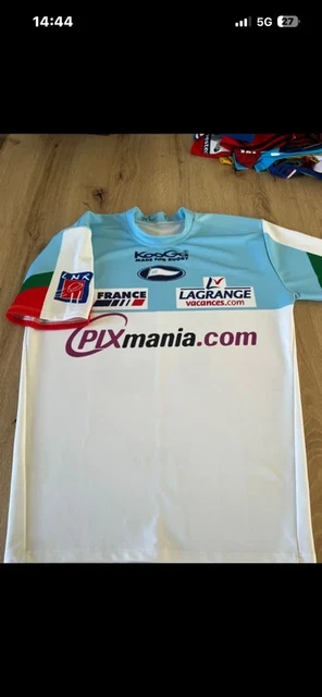 Maillot AVIRON BAYONNAIS F.C porté n°6 vintage DUARIG BAYONNE shirt ancien XS | eBay