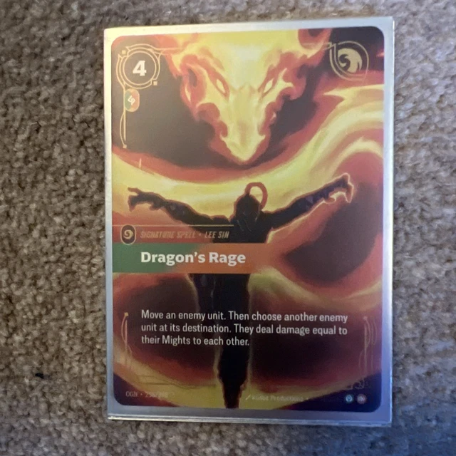 RIFTBOUND TCG DRAGON’S Rage Epic Origins 258/298 £8.66 - PicClick UK