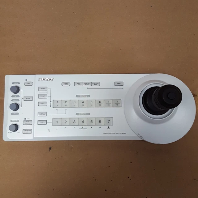 Sony RM-BR300 Joystick Camera Remote Control Panel Controller (NoPwrCrd) USED