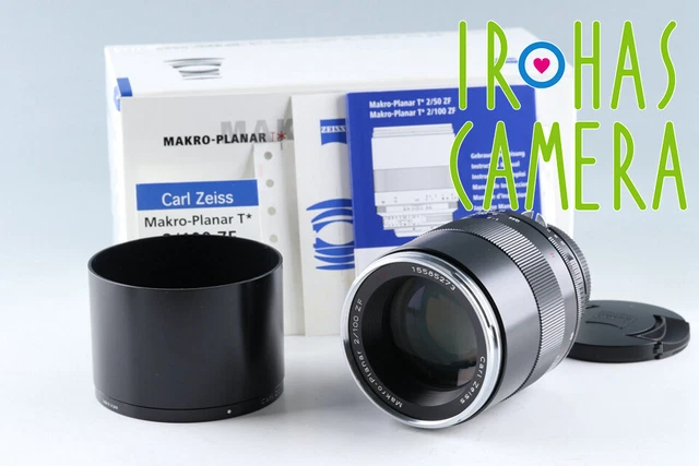 Carl Zeiss Makro-Planar T* 100mm F/2 ZF for Nikon With Box #43011 L8