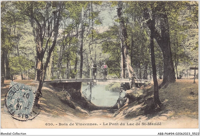 ABBP6-94-0529 - BOIS-DE-VINCENNES - le pont du lac SAINT-MANDE