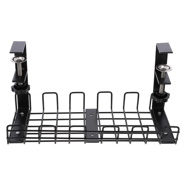 Supporto per monitor, alzata a 2 livelli per monitor da tavolo con ripiano portaoggetti a 3 Supporto per monitor, alzata a 2 livelli per monitor da tavolo con ripiano portaoggetti a 3