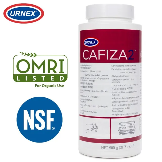 Urnex Cafiza 2 Organic Cleaning Powder for Coffee Espresso Machine & Equipment