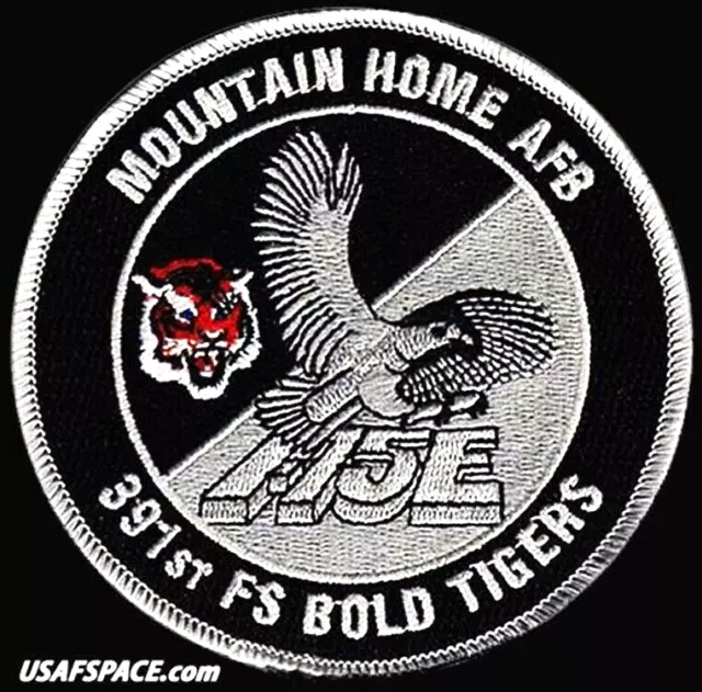 USAF 391st FIGHTER SQ - F-15E -Mountain Home AFB, ID- ORIGINAL VEL PATCH