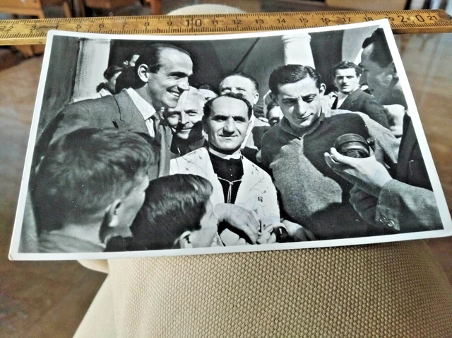 Fausto Coppi Fiorenzo Magni Cartolina Con Autografo Madonna Ghisallo