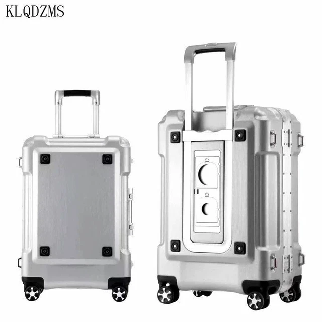 Carry On Luggage With Wheels Rolling Travel Trolley Suitcase Spinner Hard Shell