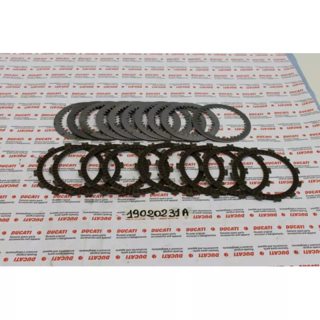 Série Disques Embrayage Clutch Disc Set Ducati Diavel 9 Pièces De Où 1 Endommagé