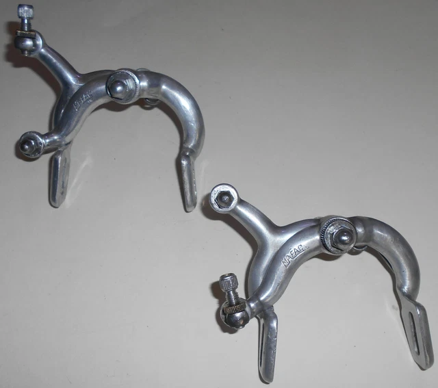 Étriers De Freins Mafac 2000 - Vintage - Pour Vélo De Route / Eroica - Aluminium Argenté - Occasion