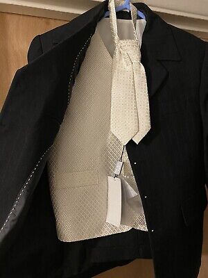 Sebastian Le Blanc Italian Style 3 Piece Suit New With Tags Size 6