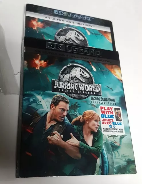 Jurassic world fallen kingdom 4k + bluray
