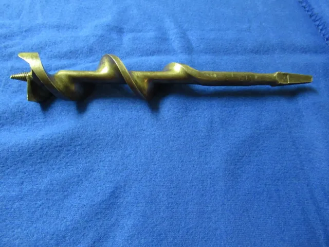 VINTAGE AUGER Drill Bit No 24- 1-1/2"  10 Inches Long